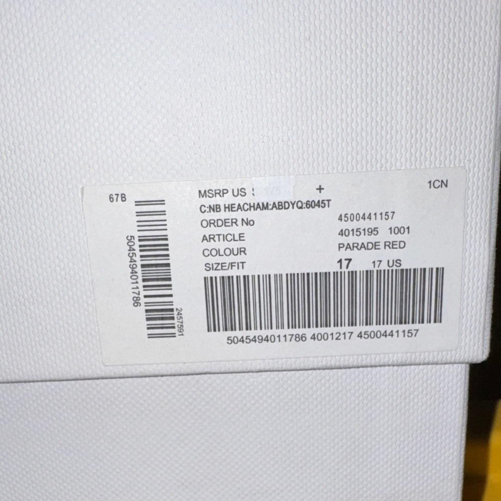 Burberry children  Red sneakers with the  Box